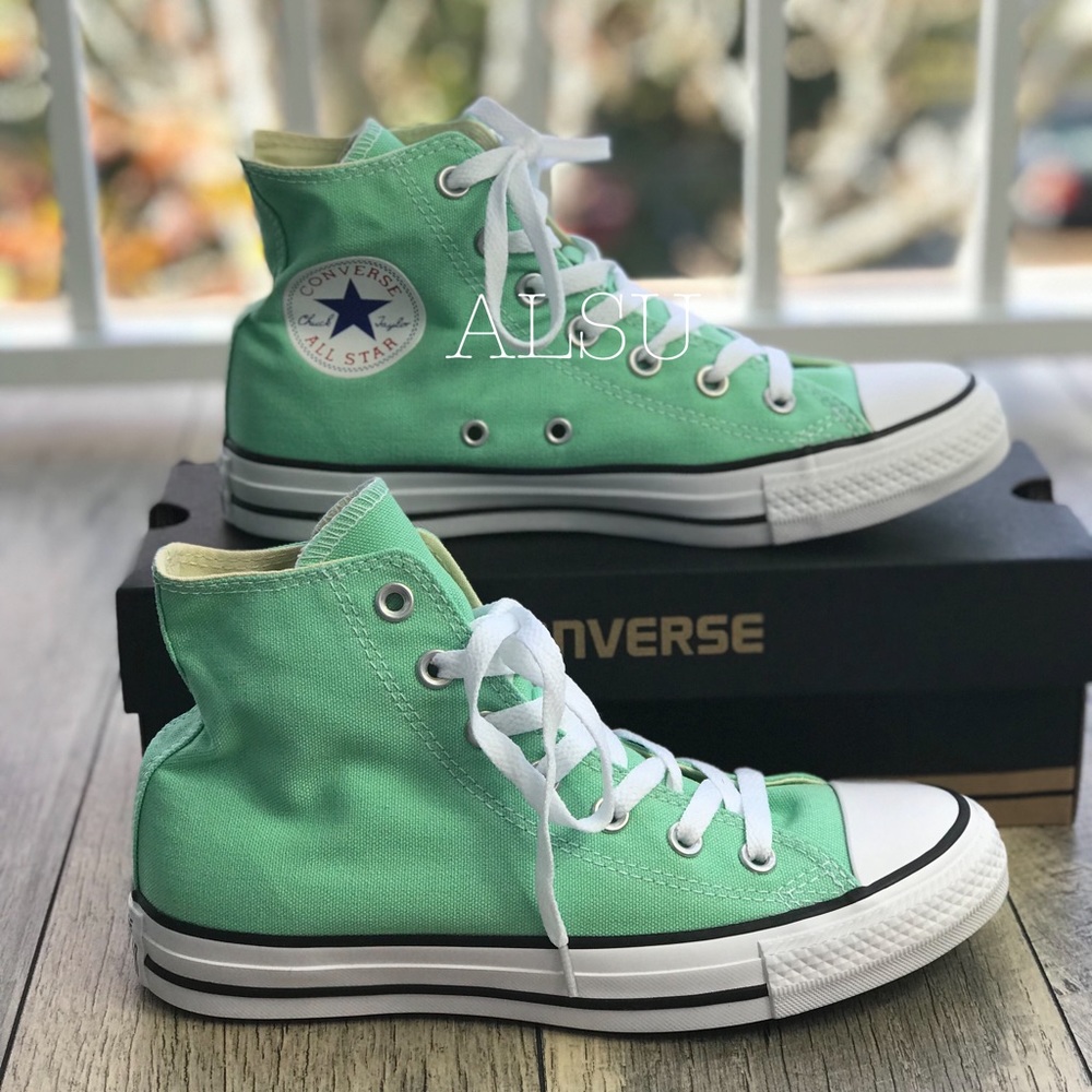 Converse Chuck Taylor  HI Beach 🏖 Glass Green W - Picture 2 of 7